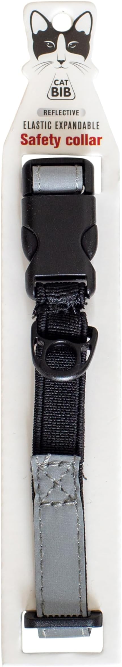CatGoods Reflective Silver Stretch Cat Collar – Escape-Safe Alternative to - Image 4