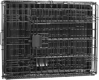 Amazon Basics Portable, Foldable Metal Wire Dog Crate - Image 4