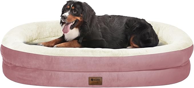 Orthopedic Jumbo Dog Bed for Extra Large Dogs, Giant Waterproof Dog Bed for by Wozoke