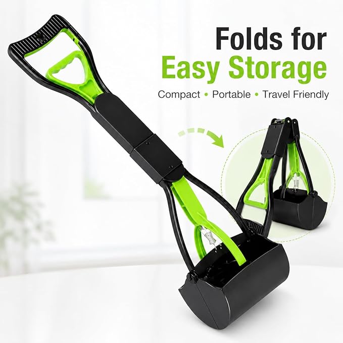 Portable Pooper Scooper for Dogs & Cats – Long Handle, Lightweight, Durable - Image 5