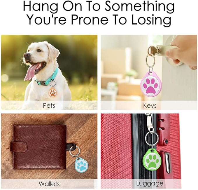 ADVENTUREMORE AIR Pet ID Tag-4pcs QR Code Tag & Smart ID Tag Small Personalized - Image 5