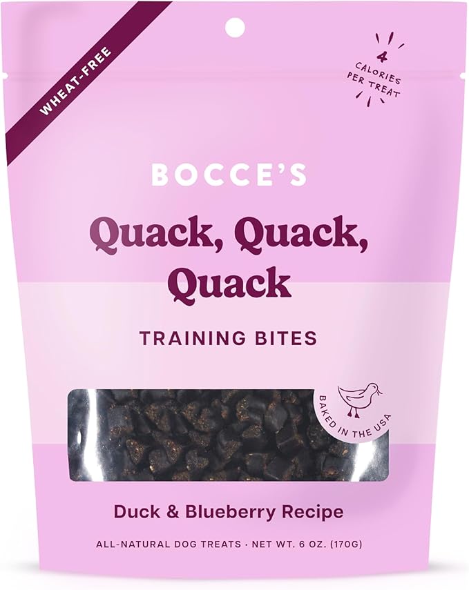 Bocce's Bakery Quack, Quack Training Treats by BoccesBakery
