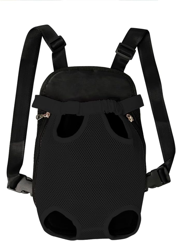 FEimaX Dog Carrier Backpack Pet Legs Out Front Cat Travel Bag, Adjustable Puppy - Image 2