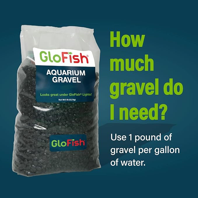 Glofish Aquarium Gravel, Solid Black, 5-Pound Bag - Image 6