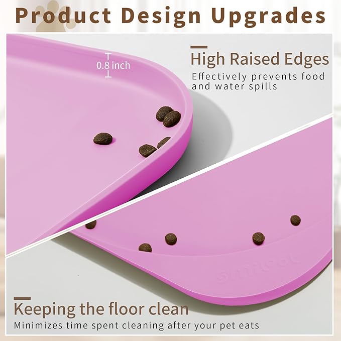 Smilool Silicone Pet Food Mat - Image 2