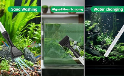 FISORAS Aquarium Gravel Cleaner, Fish Tank Cleaner Gravel Vacuum - Image 8
