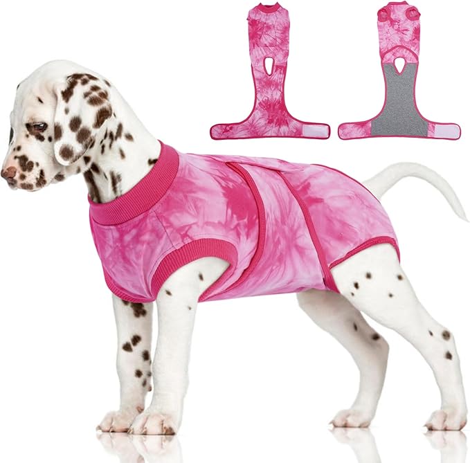 FUAMEY Surgery Recovery Suit for Small Dogs Cats, Dog Surgery Suit Female Spay by FUAMEY