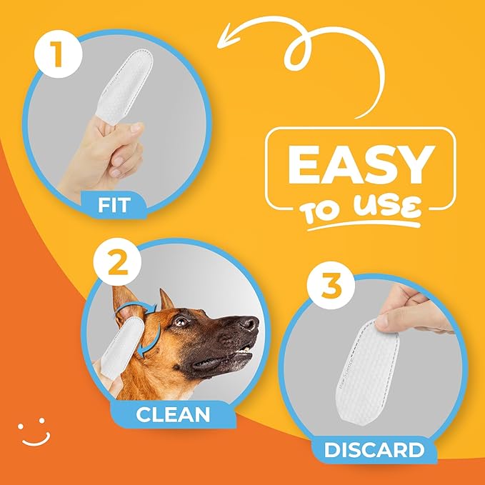Paw Science Dog Ear Cleaner Wipes – Finger Wipes - Image 8