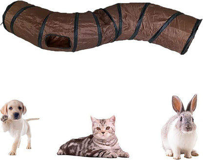 iCAGY Cat Tunnel for Indoor Cats Interactive, Rabbit Tunnel Toys, Pet Toys Play - Image 3