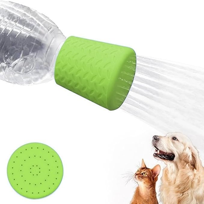Portable Outdoor Shower for Dogs Bottle Attachment Outdoor Sprayer Accessory by Unknown