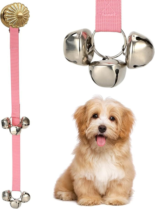 Luckyiren Dog Door Bell for Potty Training, Adjustable Length and Height by Luckyiren