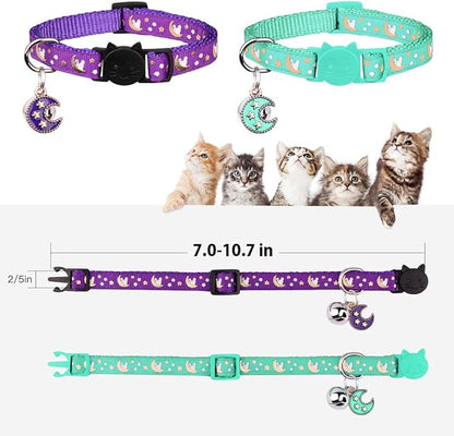 Baeuppit 2Pcs Breakaway Cats Collars Cat Collars - Image 5