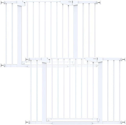 Cumbor 2 Pack 30-46" Baby Gate for Stairs, Mom's Choice Awards Winner-Auto by Cumbor