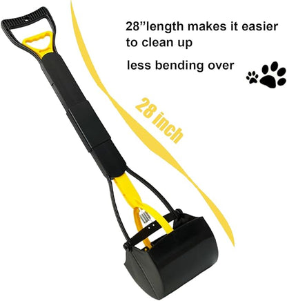 ienjoyed Dog Pooper Scooper for Large Medium & Small Dogs Heavy Duty, Long - Image 2