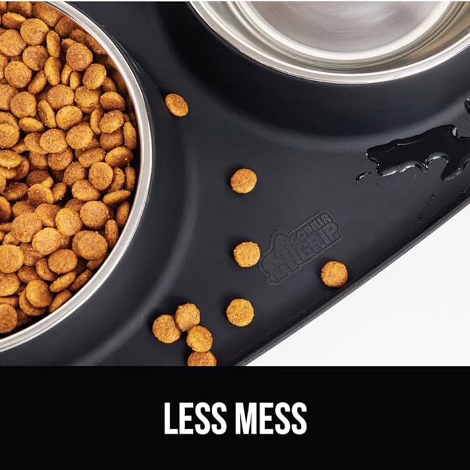 GORILLA GRIP Feeding Mat Set, Patent Pending 100% Waterproof BPA Free Silicone - Image 3