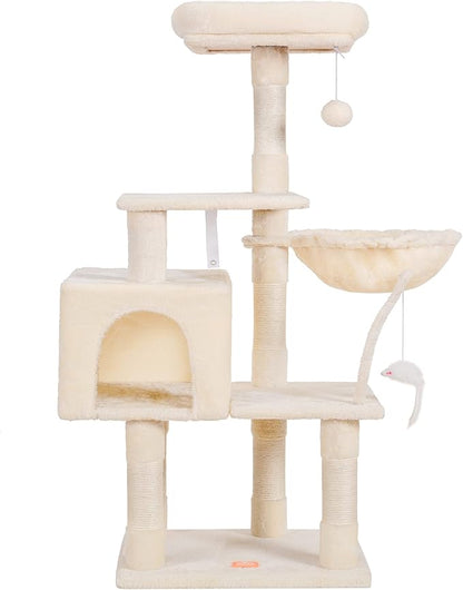 Heybly Cat Tree with Toy, Cat Tower condo - Image 4
