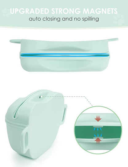 heouvo Dog Treat Pouch with Training Clicker, Upgrade Stronger Magnetic Closure - Image 4