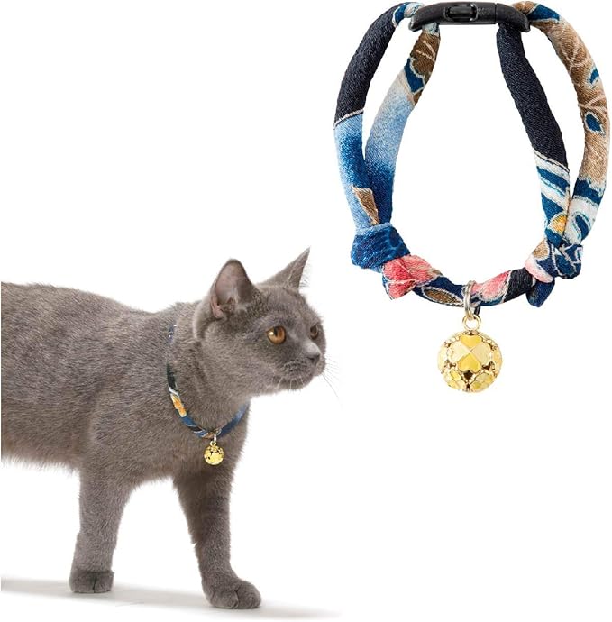 Necoichi Chirimen Cat Collar by %E7%8C%AB%E5%A3%B1