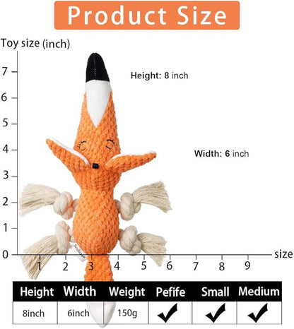 Sedioso Cute Squeaky Dog Toy, Stuffed Plush Toy - Image 6