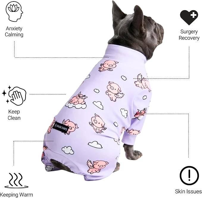 Spark Paws Dog Pajama, Dog Recovery Suit Male, Ultra-Soft and 4-Way Stretch - Image 3