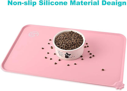 Silicone Waterproof Dog Cat Pet Feeding Mats, Non Slip, Easy Clean Pet Dog Cat - Image 5