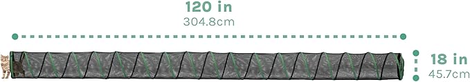 Kitty City Large Outdoor 20-Foot Play Tunnel Only - Image 4