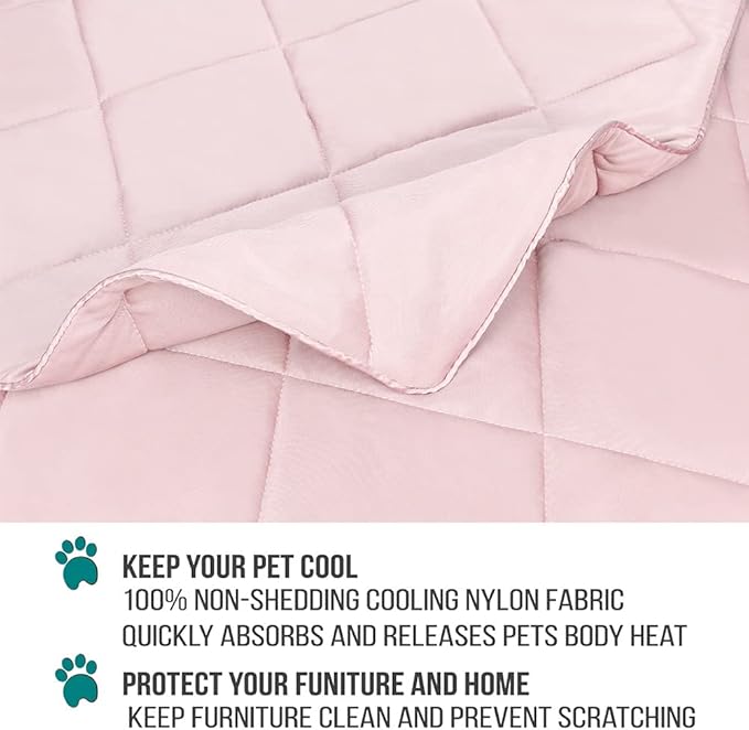 PetAmi Premium Cooling Dog Blanket | Lightweight Fluffy Pet Throw Blanket Bed - Image 4