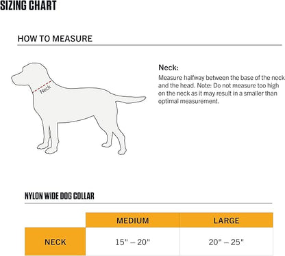 Carhartt Pet Fully Adjustable Wide Webbing Collar - Image 5