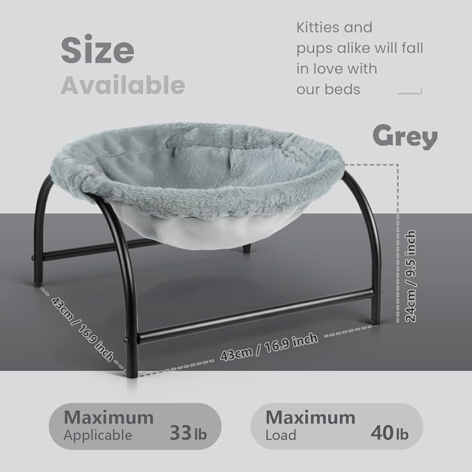 JUNSPOW Cat Bed Dog Bed Pet Hammock Bed Kitty Sleeping Cat Supplies Pet - Image 5