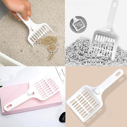 2 Pack Cat Litter Scoop Non-Stick Cat Sifting Litter Scoop Shovel - Image 9