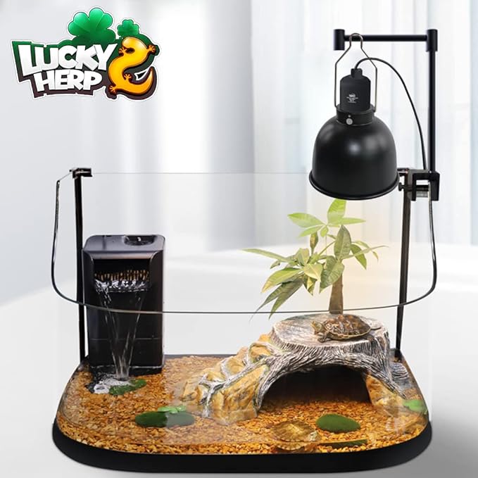 LUCKY HERP Aluminum 5.5inch Shallow Dome Reptile Light Fixture, Reptile Heat - Image 6