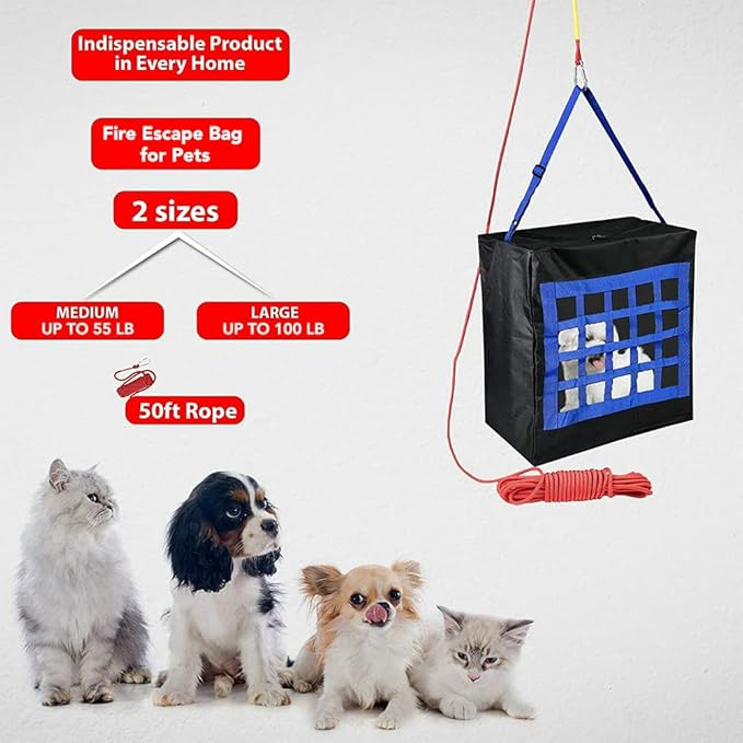 ISOP Fire Evacuation Device for Pets up to 55 Pounds - Image 2