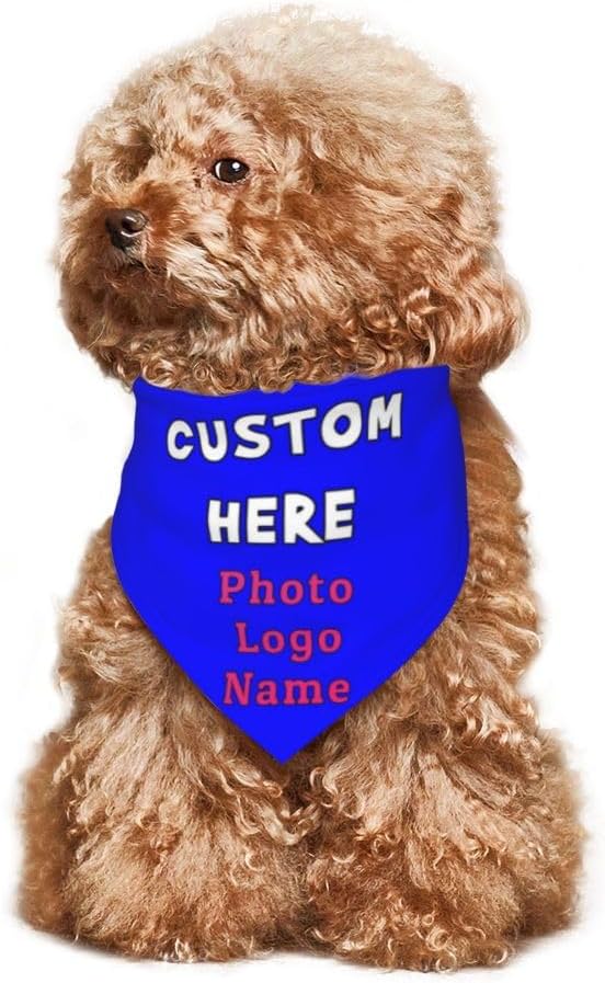 Custom Pet Scarf Dog Bandana - Image 6