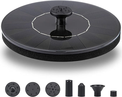 LAWOHO Solar Fountain Pump 1.5W Upgraded Submersible Solar Water Fountain Panel by LAWOHO