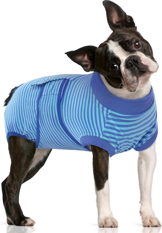 FUAMEY Recovery Suit for Dogs After Surgery, Soft Breathable Dog Bodysuit by FUAMEY