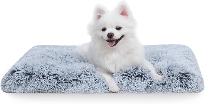 Vonabem Small Dog Bed Crate Pad 24 inch, Washable Puppy Bed, Soft Plush Pet - Image 8