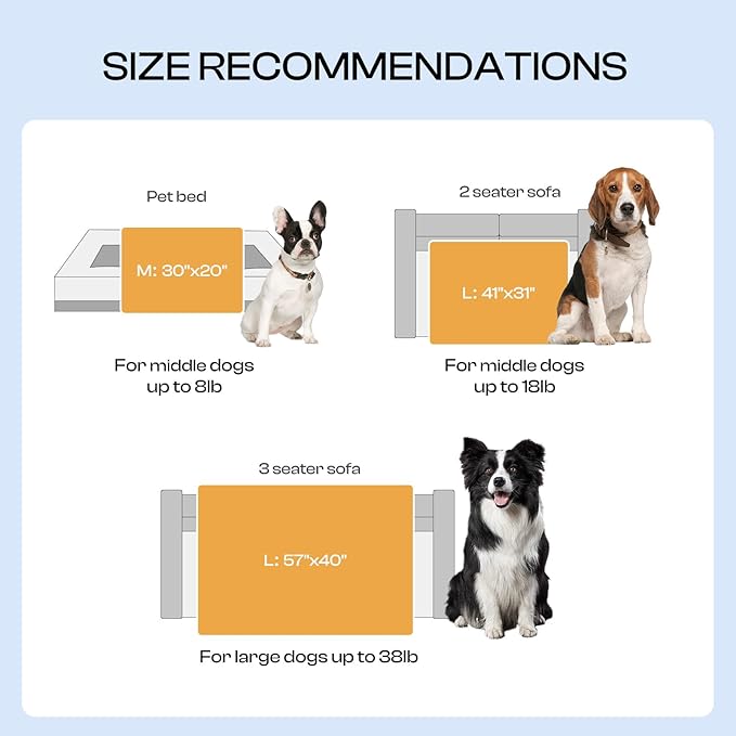 Luciphia Premium Fleece Dog Puppy Blanket Soft Pet Sherpa Calming Cat Blanket - Image 5