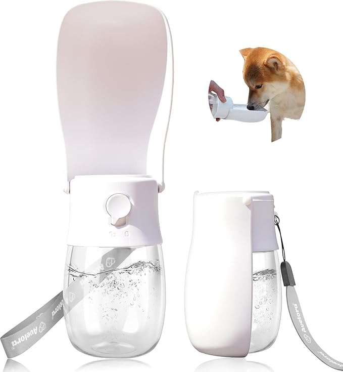 Foldable Dog Water Bottle, Portable Water Dispenser by AVELORA
