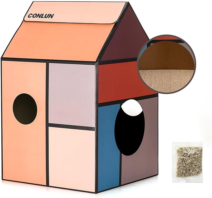 Conlun Cardboard Cat House - Image 9