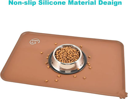 Silicone Waterproof Dog Cat Pet Feeding Mats, Non Slip, Easy Clean Pet Dog Cat - Image 5