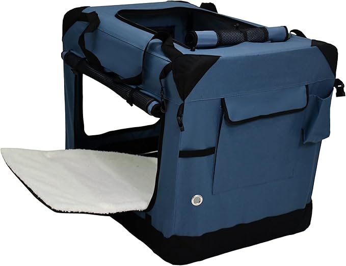 EliteField 4-Door Folding Soft Dog Crate - Image 4