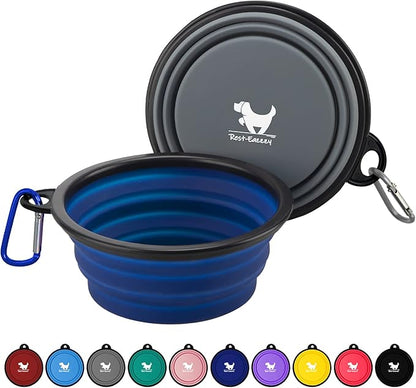 Collapsible Dog Bowls for Travel, BPA Free) by Rest-Eazzzy