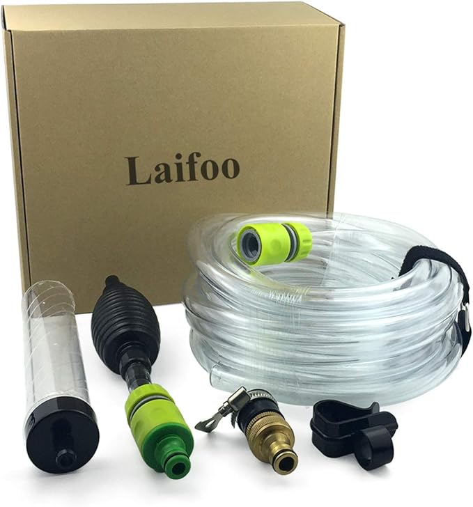 Laifoo 25ft Aquarium Vacuum Gravel Cleaner Fish Tank Cleaner Siphon Water - Image 7