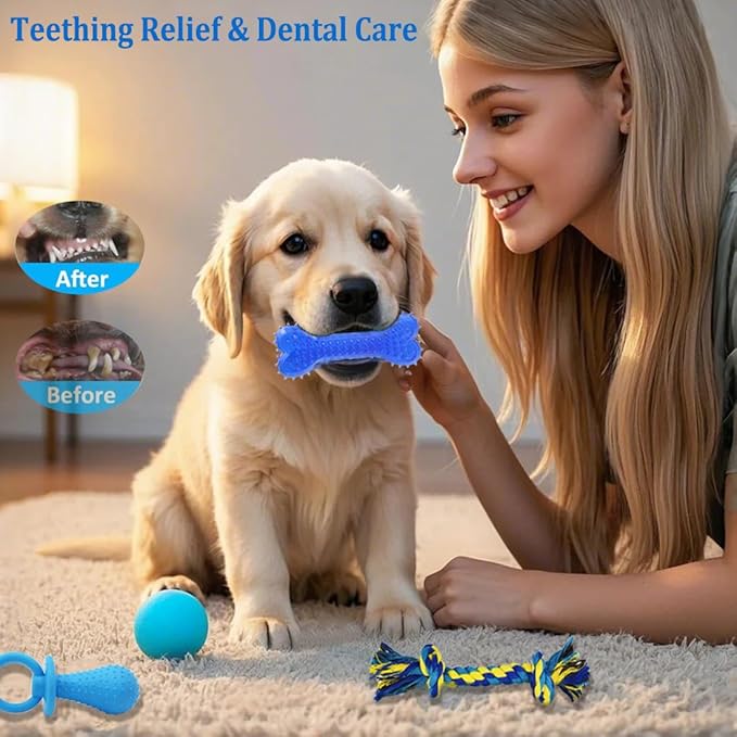 Beiker 20 Pack Puppy Chew Toys - Image 3