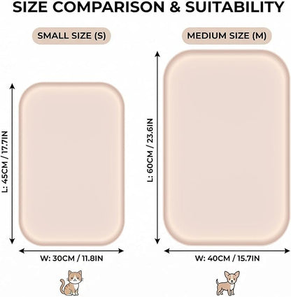 BLESWIN Non-Slip Silicone Dog Food Mat - Image 2