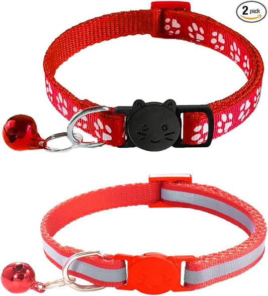 2 Pack Breakaway Cat Collars by Unknown