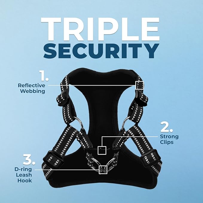 Best Pet Supplies Voyager Adjustable Step-in Flex Breathable Mesh Dog Harness - Image 2