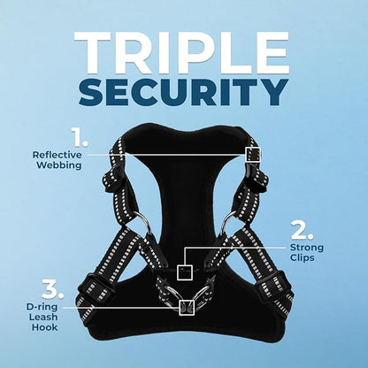 Best Pet Supplies Voyager Adjustable Step-in Flex Breathable Mesh Dog Harness - Image 2