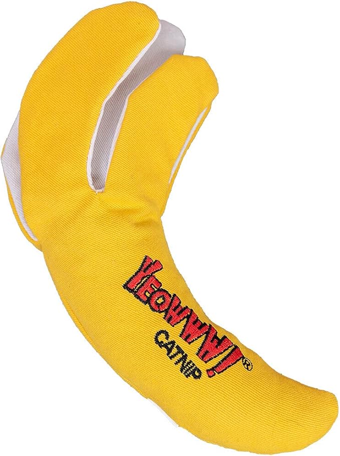 Yeowww!, Chi-CAT-a Catnip Peeled Banana Cat Toy by YeowwwCatnip