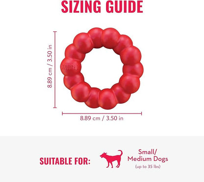 KONG Ring - Natural Rubber Ring Toy - Image 4